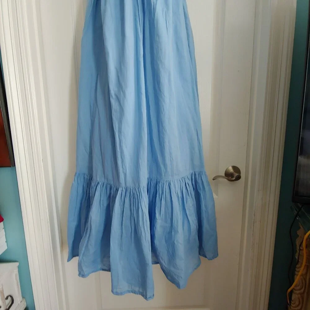 Abercrombie & Fitch Dress Festival Boho Coastal Softgirl Romantic Effortless XLT